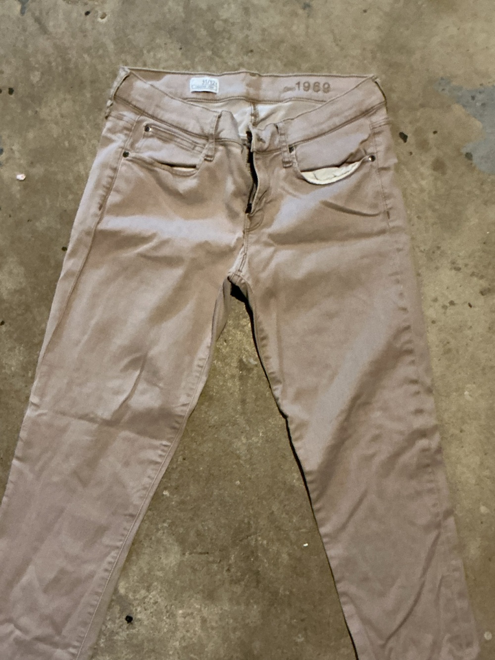 Casual Pants in Light Taupe